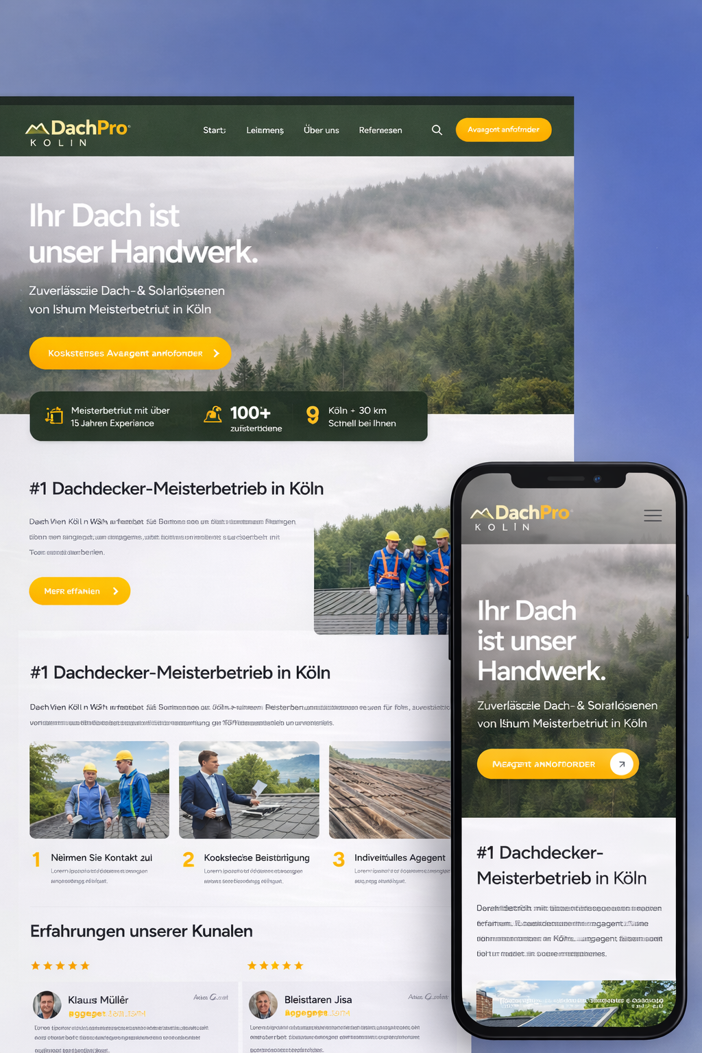 Service Landingpage
